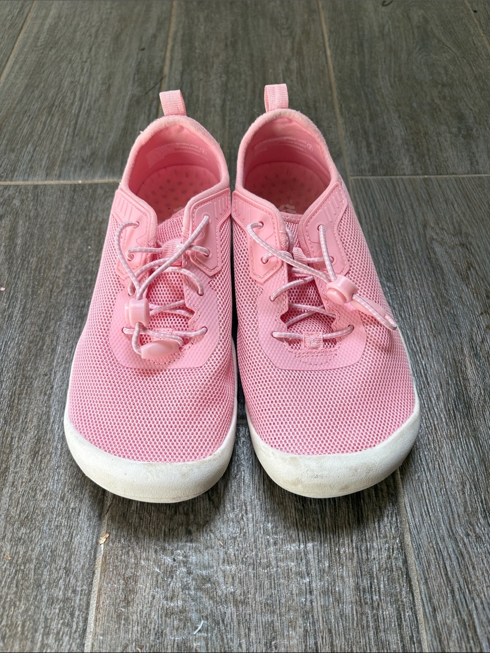 All in Motion Light Pink Mesh Slip-On Water Shoes with Toggle